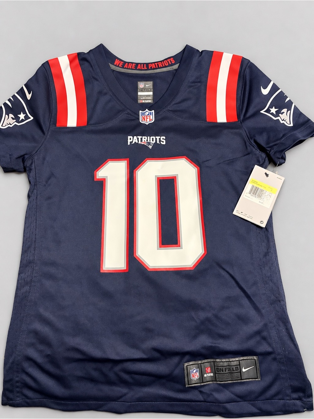Nike Mac Jones #10 Patriots Women’s Small Jersey NWT NFL On Field